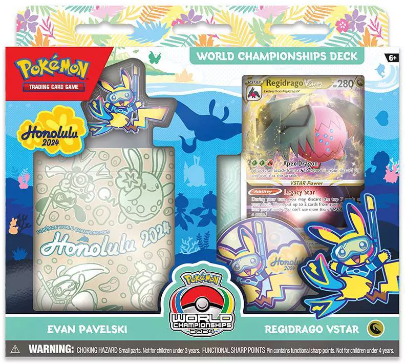 Pokémon 2024 World Championships Deck (Honolulu) - Evan Pavelski Regidrago VSTAR